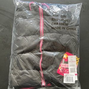 Pink Platinum Black and Pink Winter Coat